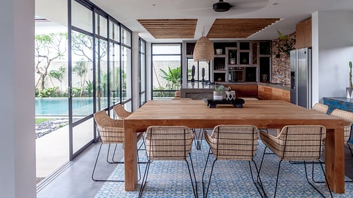 Villa Nonnavana Dining area