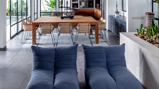 Villa Nonnavana Dining area