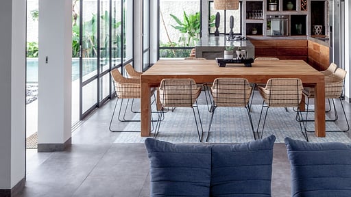 Villa Nonnavana Dining area
