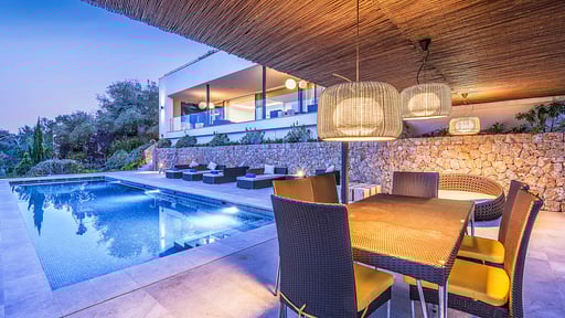 Villa Nora Zona de comedor