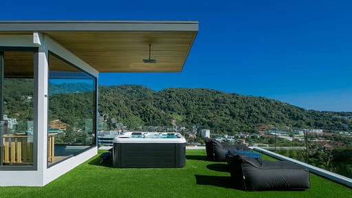 Villa Nordic Star Rooftop lounge