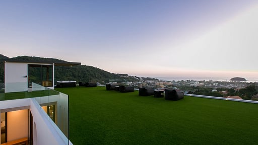 Villa Nordic Star Rooftop lounge