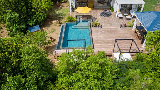 Villa Nuit d'Étoiles Photos aériennes