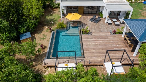 Villa Nuit d'Étoiles Photos aériennes