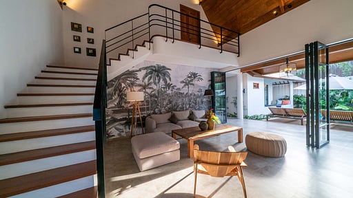 Villa Nusantara Delapan Wohnbereich 2