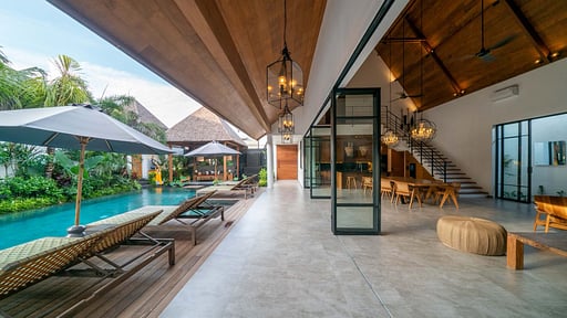 Villa Nusantara Lima Living room