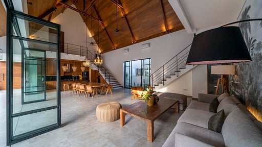 Villa Nusantara Lima Living room