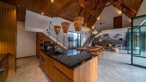 Villa Nusantara Lima Kitchen