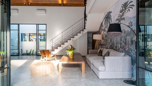 Villa Nusantara Lima Living room