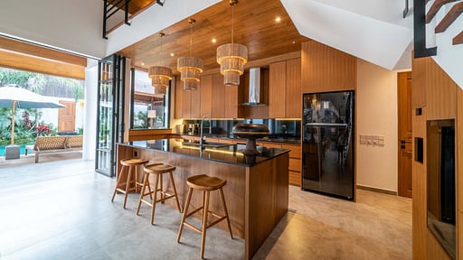 Villa Nusantara Lima Kitchen