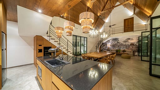 Villa Nusantara Lima Kitchen