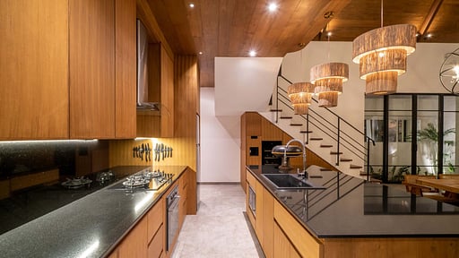 Villa Nusantara Lima Kitchen