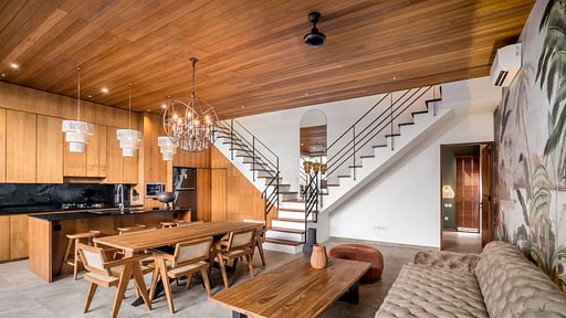 Villa Nusantara Loft Ambon Wohnbereich