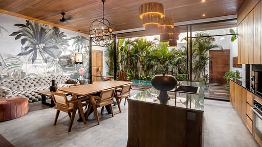 Villa Nusantara Loft Ambon Küche