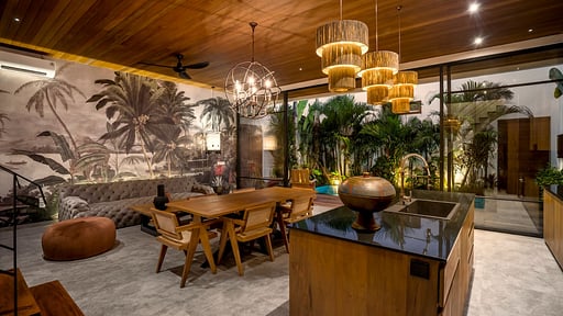 Villa Nusantara Loft Ambon Küche