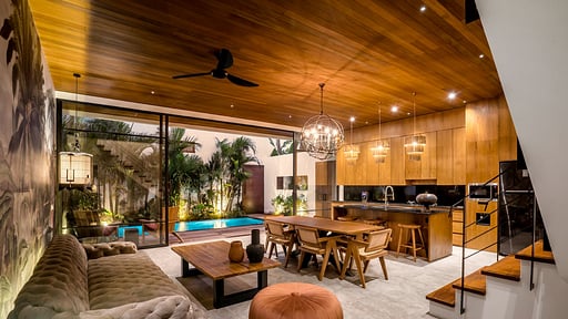 Villa Nusantara Loft Rote Living room