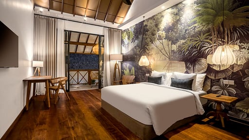 Villa Nusantara Loft Rote Bedroom 3
