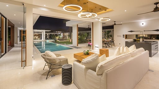 Villa NVL Canggu Living room