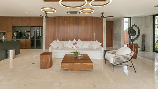 Villa NVL Canggu Living room