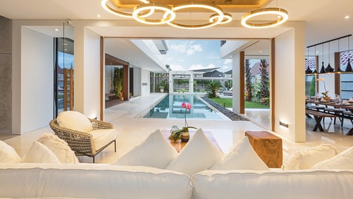 Villa NVL Canggu Living room