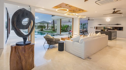 Villa NVL Canggu Living room
