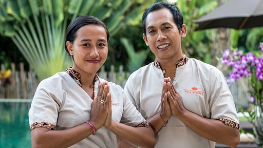 Villa Nymphea Villa staff