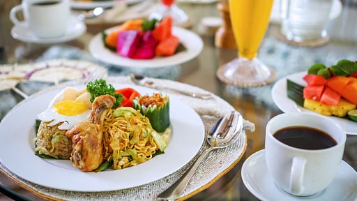 Villa Nyoman Zona de comedor