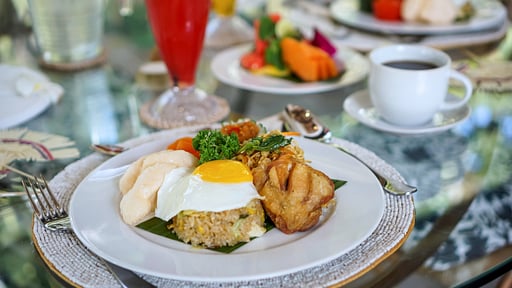 Villa Nyoman Zona de comedor