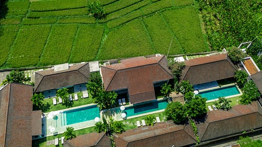 Villa Nyoman Fotos de dron