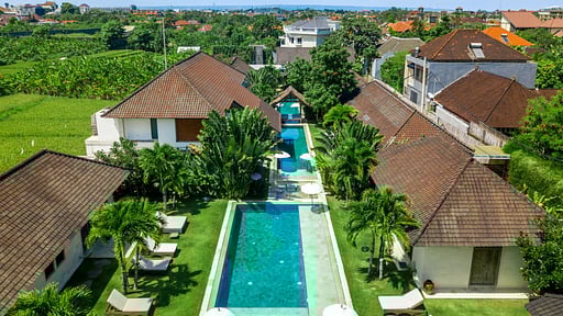 Villa Nyoman Fotos de dron
