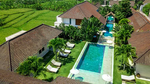 Villa Nyoman Fotos de dron