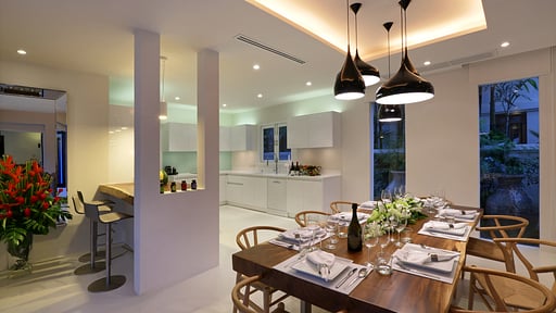 Villa O Dining area
