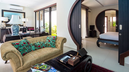 Villa Oaini Ruang tamu