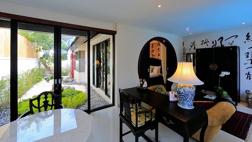 Villa Oaini Ruang tamu