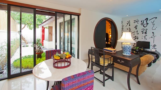 Villa Oaini Ruang tamu