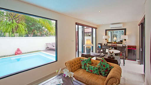 Villa Oaini Ruang tamu