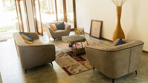 Villa Ocean Divine Woonkamer