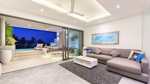 Villa Ocean Vista Living room