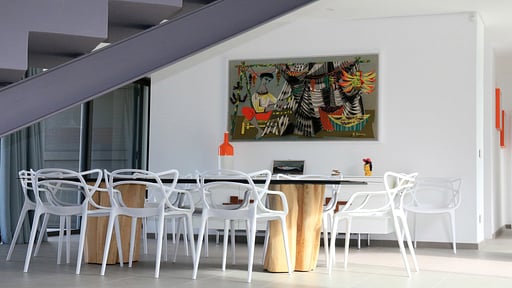 Villa Oceane Dining area