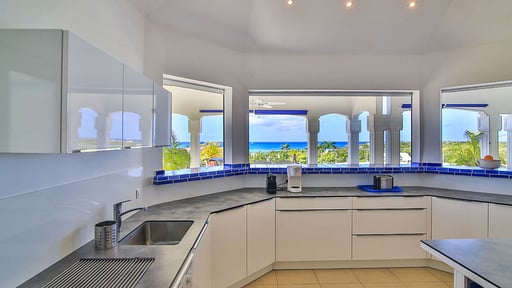 Villa Oceane Terres Basses Kitchen