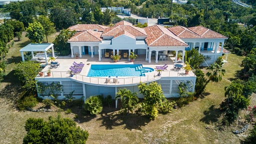 Villa Oceane Terres Basses Drone pictures