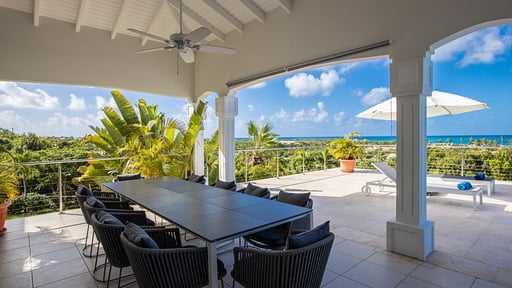Villa Oceane Terres Basses Dining area