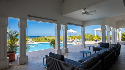 Villa Oceane Terres Basses Terrace/Veranda