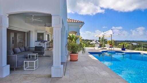 Villa Oceane Terres Basses Terrace/Veranda