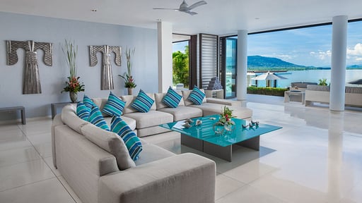 Villa Ocean's 11 Living room 1