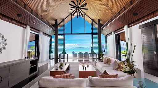 Villa Ocean's 11 Living room 2