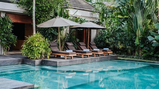 Villa OIA Swimming pool