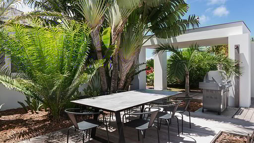 Villa Olive BBQ equipment