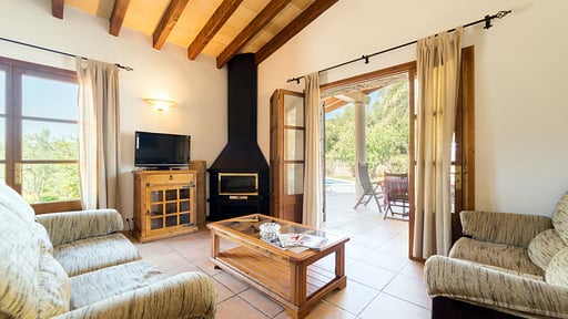 Villa Olive Sa Pobla Living room