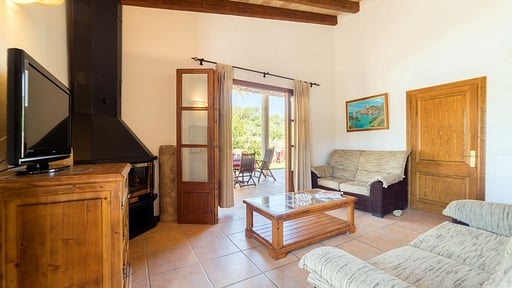 Villa Olive Sa Pobla Living room